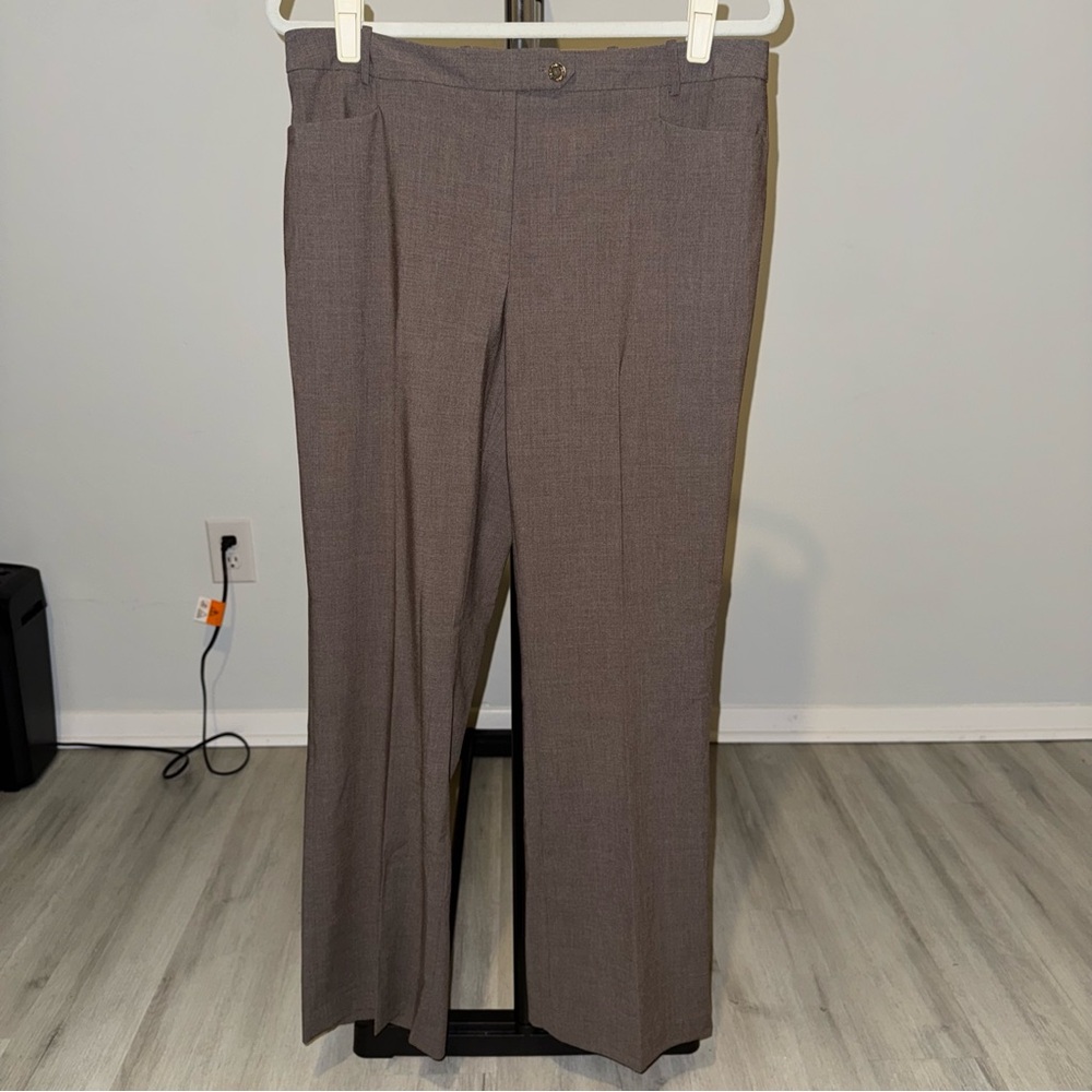 Calvin Klein Women’s‎ Modern Fit Size 10 Brown Business Slacks Pants